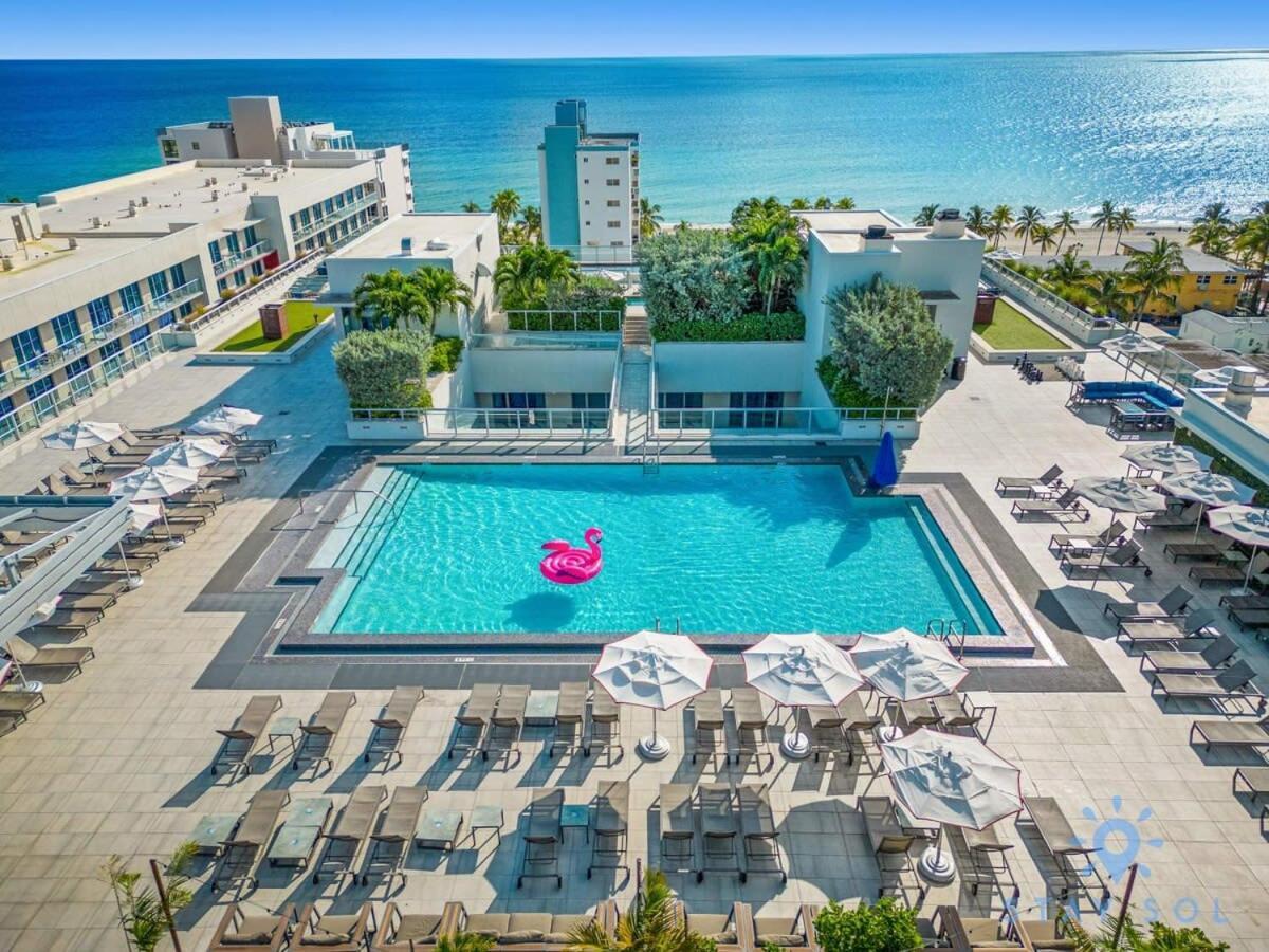 Lx Oasis Beachfront-Rt Infinity Pool Hollywood Dış mekan fotoğraf